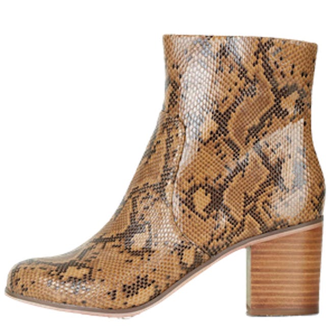 Bless Snake Ankle Boots
