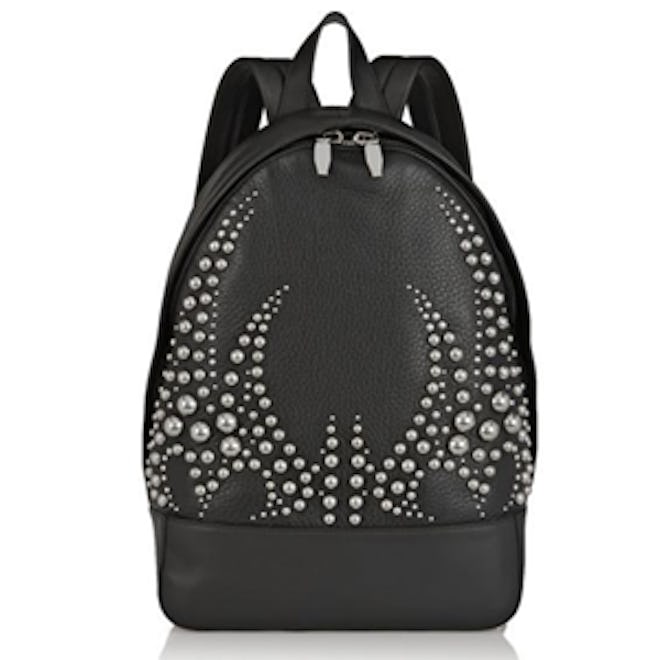 Studded Leather Backpack