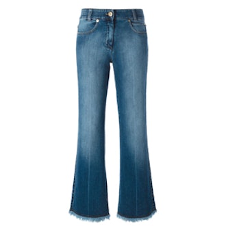 Frayed Bootcut Jeans
