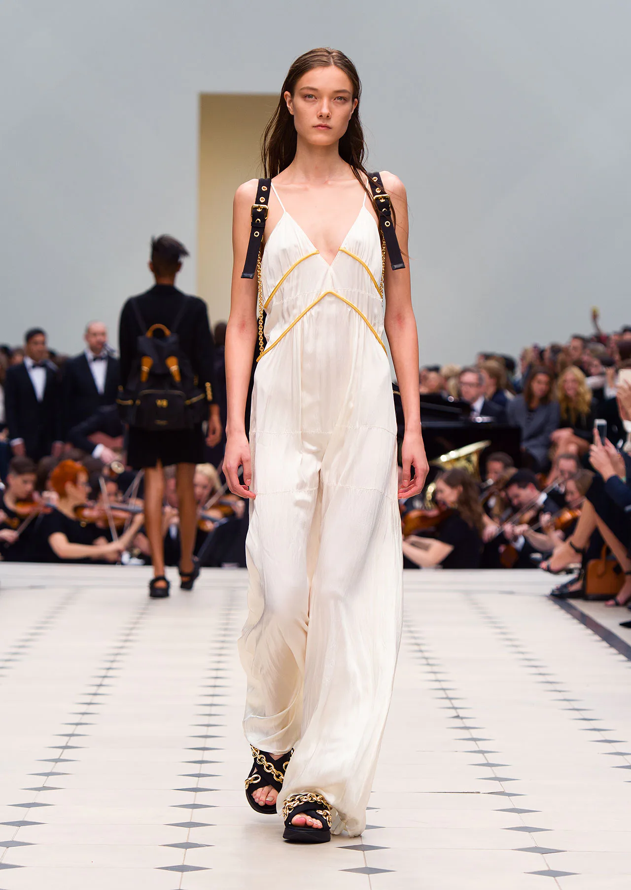 dress slip in fashion show Yuulgarr Linen Slip Dress main image 1