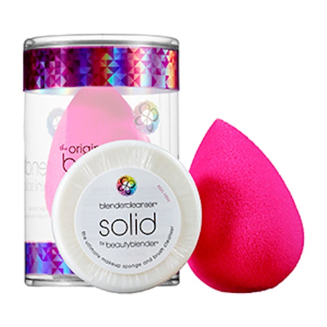 The Original BeautyBlender With Mini Solid Cleanser