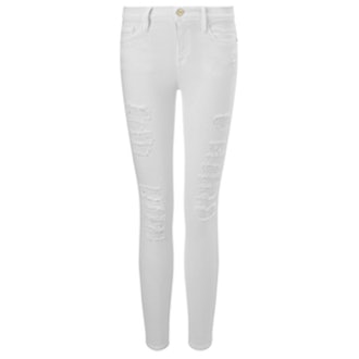 Blanc Le Colour Ripped Jeans