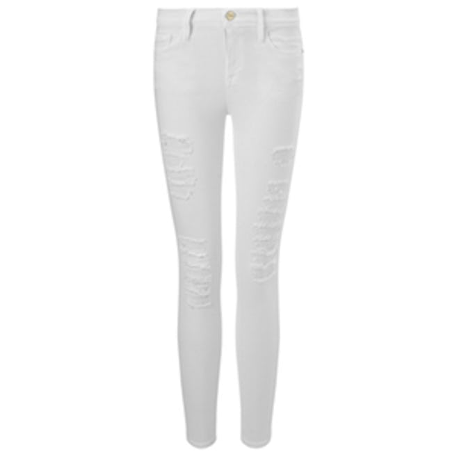 Blanc Le Colour Ripped Jeans