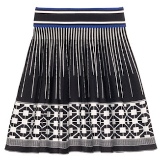 Jacquard-Knit Skirt