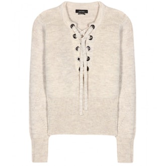 Charley Lace Up Sweater