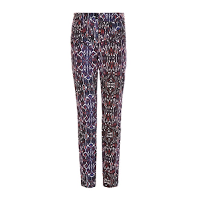 Nella High Waisted Geometric Print Jeans