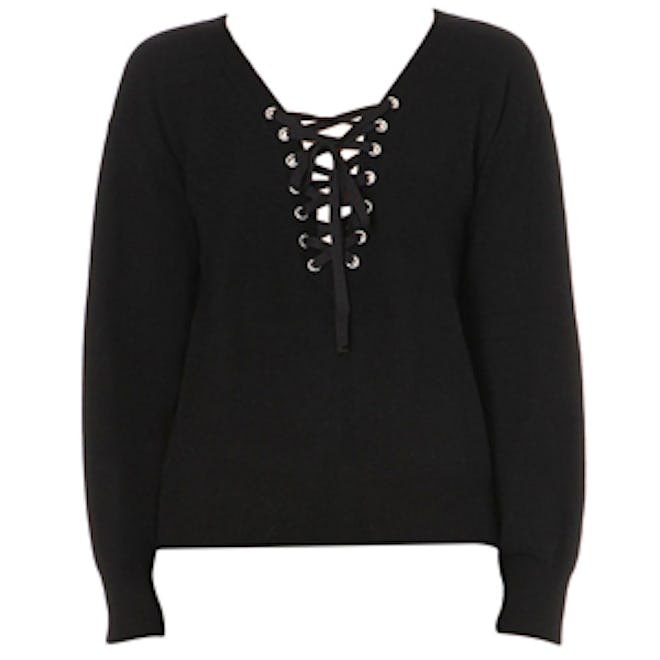Lace-Up Jumper