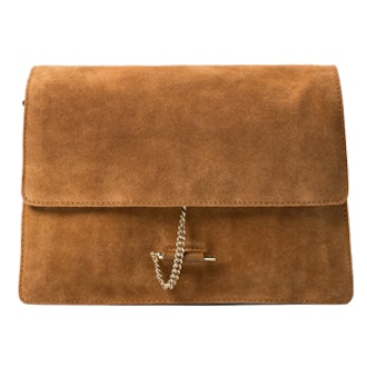Chain Suede Bag