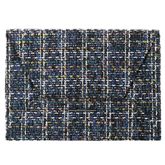 Tweed Flap Clutch