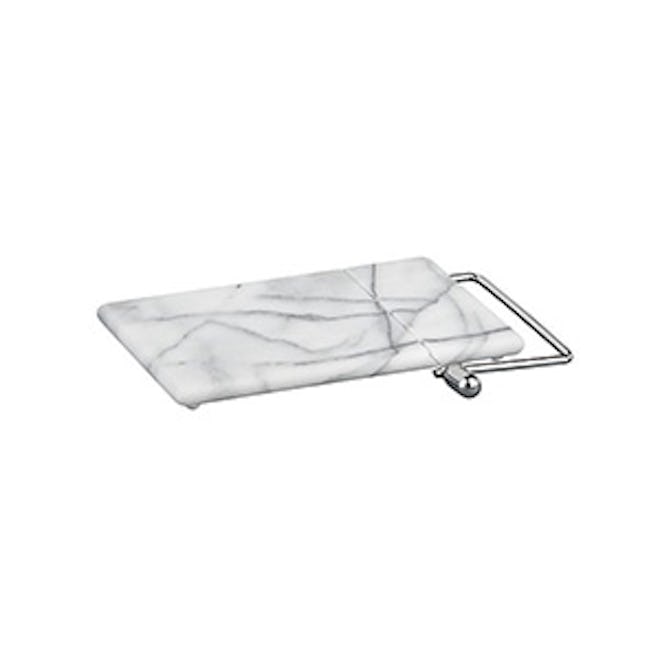 French Kitchen Marble Cheese Board With Slicer