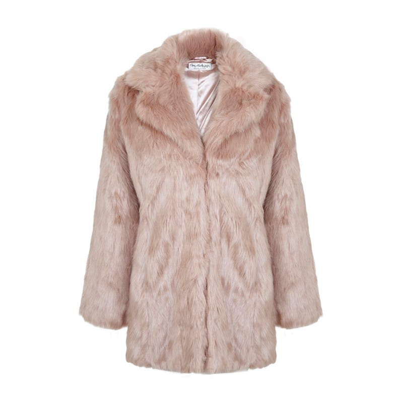 Miss selfridge fur on sale jacket