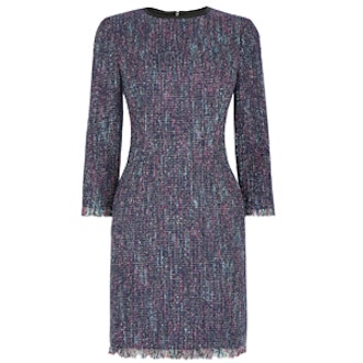 Bouclé Shift Dress