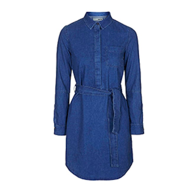 Moto Clean Shirt Dress