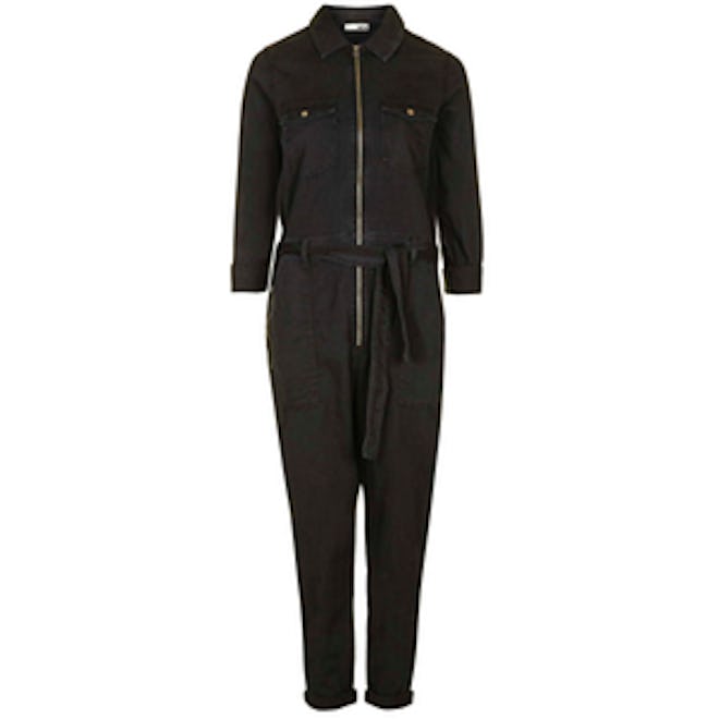 MOTO Tie-Waist Jumpsuit