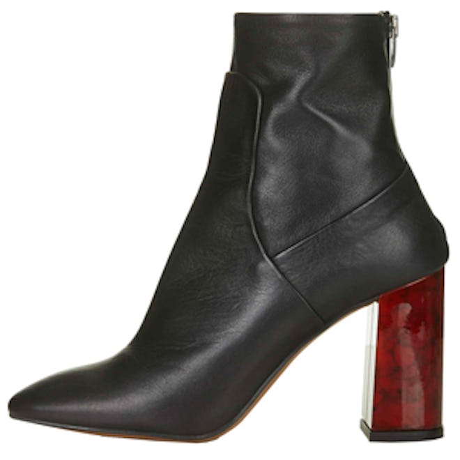 Master Tortoiseshell Heel Boots