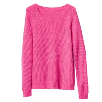 Textural Pullover Sweater