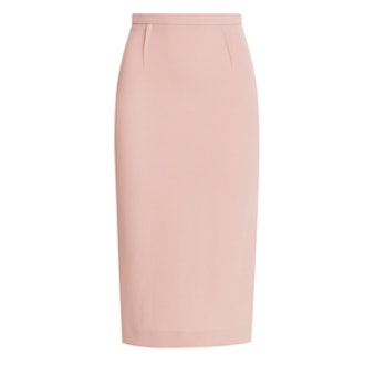 Wool-Crepe Pencil Skirt