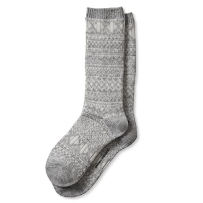 Fair Isle Camp Sock