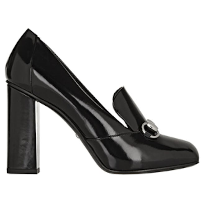 Horsebit Patent Leather Pumps