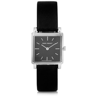Stainless Steel and Leather Watch