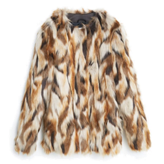 Faux Fur Coat