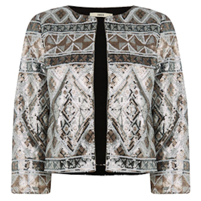 Aztec Sequin Jacket