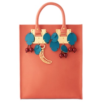 Cherry Embellished Albion Tote