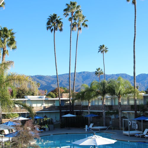 A must-see pool area at the Goodland Hotel in Santa Barbara