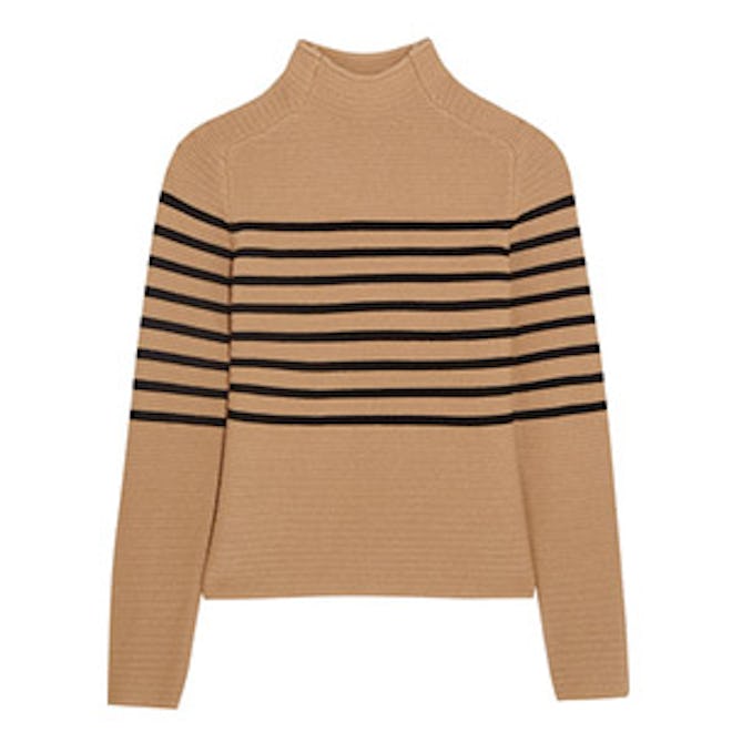 Broadwick Striped Wool & Cashmere Sweater