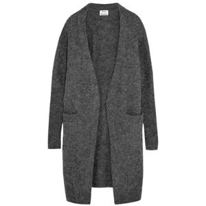 Asymmetrical Ink Studio Oversized Knit Cardigan
