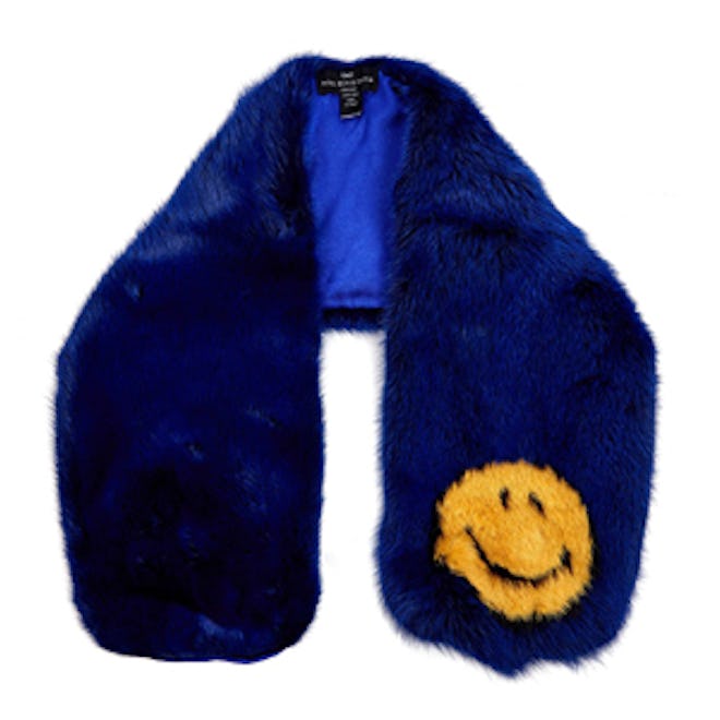 Mink Smiley Scarf