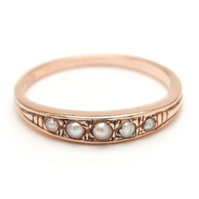 Pearl & Rose Gold Ring