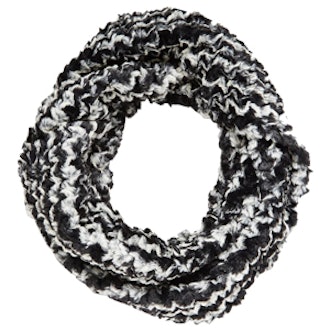 Cozy Infinity Scarf in Zig Zag