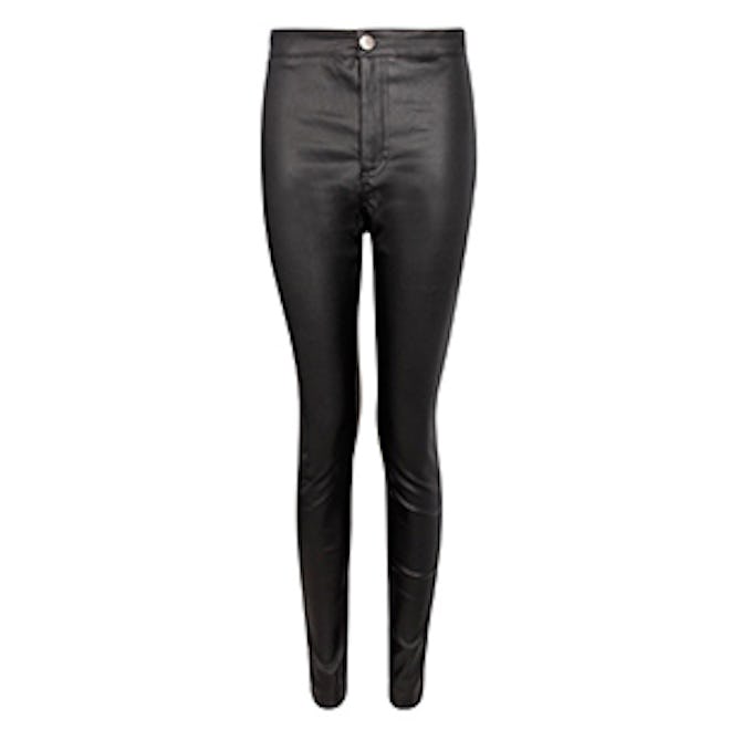 Lara Leather Look Trousers