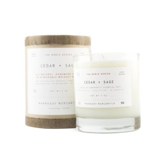 The Noble Series Candle – Cedar + Sage