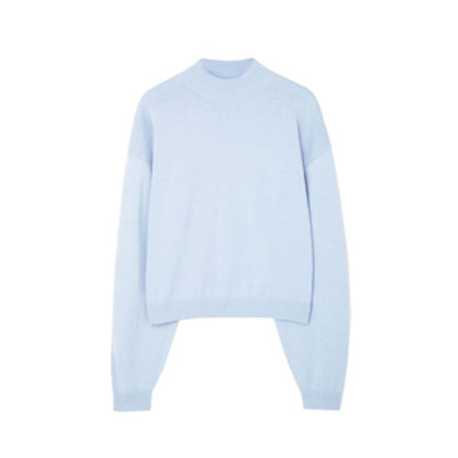 High Neck Crop Jumper