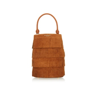 Fringed Suede Tote