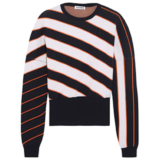 Striped Knitted Sweater