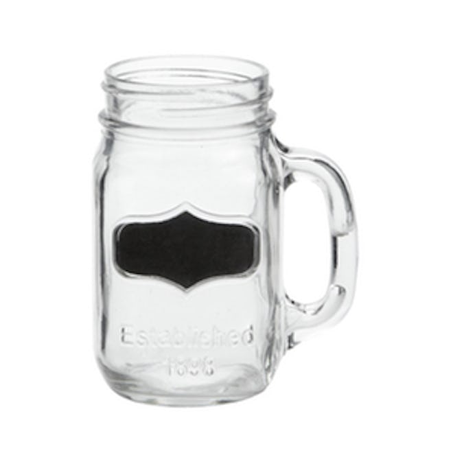 Chalk Note Mason Jar Mug