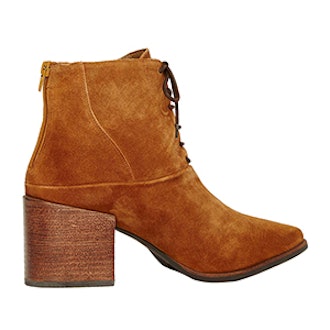 Vixen Lace-Up Leather Boot