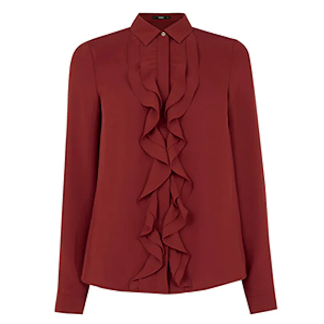 Oasis Ruffle Blouse 9 Gorgeous Blouses To Get You Through The Workweek