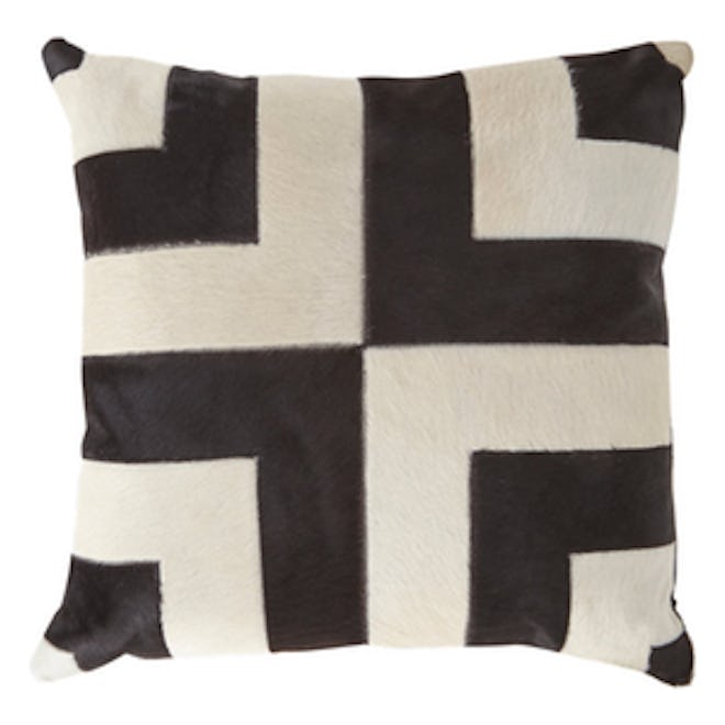 Haircalf Geometric Patchwork Pillow