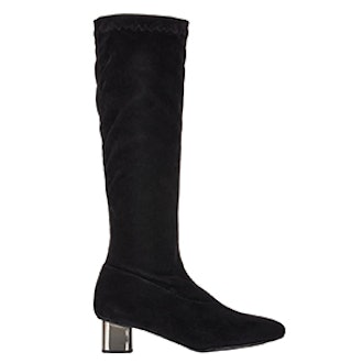 Suede Pitar Knee Boots