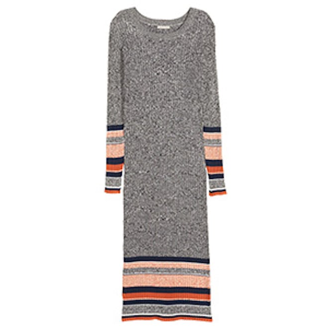 Rib-Knit Dress