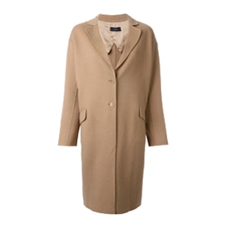 Wool-Cashmere Oversized Coat