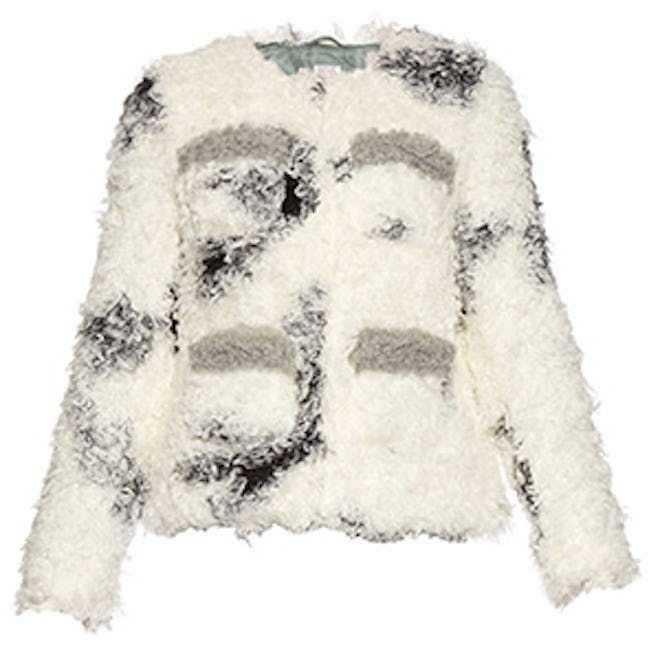 Cindy Spotted Shearling Jacket
