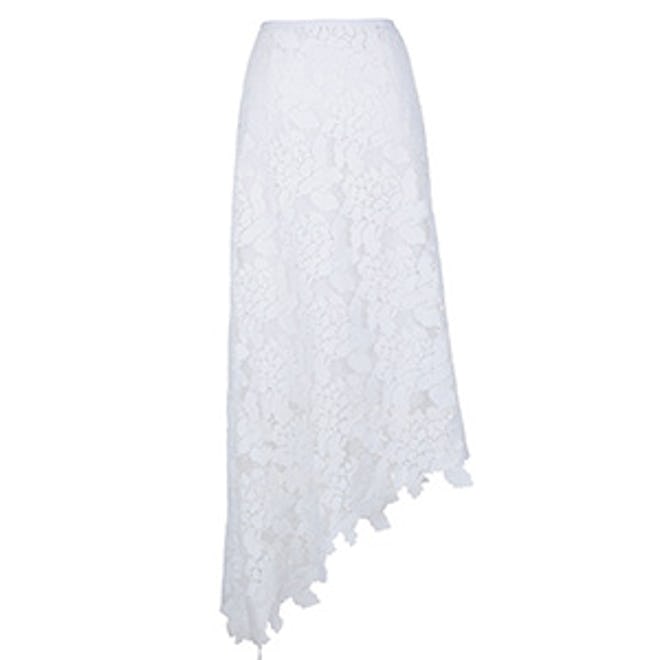 Lace Asymmetrical Skirt