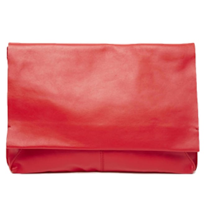 Unlined Flap Over Clutch