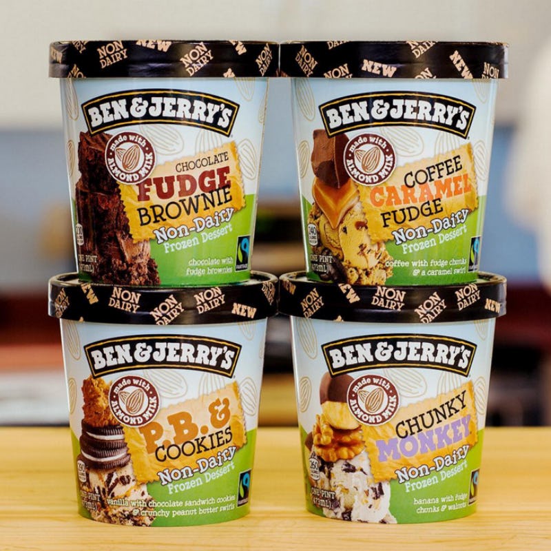Ben And Jerry’s Introduces An Almond Milk Line (Finally)!