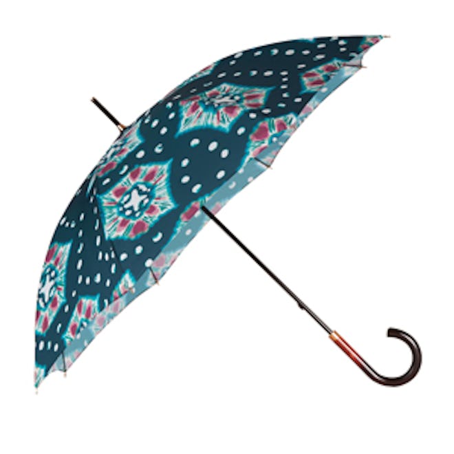The Tie Die Print Walking Umbrella